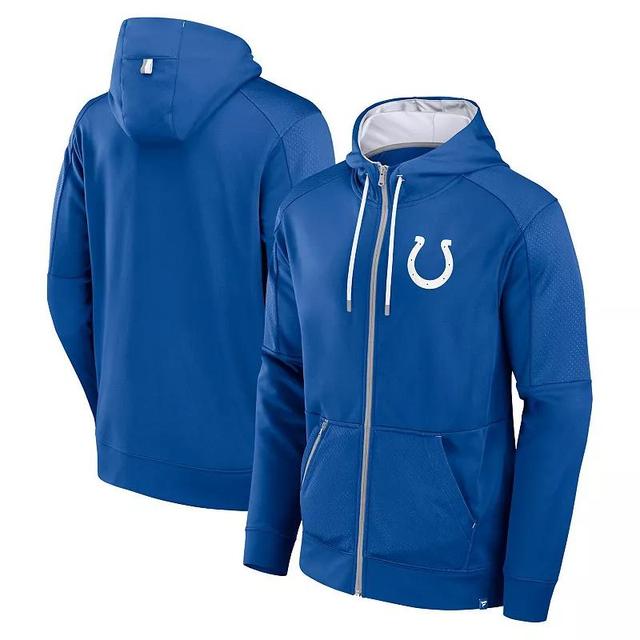 Mens Fanatics College Seattle Seahawks Defender Full-Zip Hoodie Blue Product Image