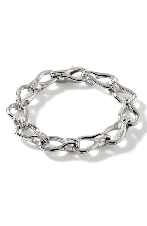 Womens Surf Sterling Silver Link Bracelet Product Image