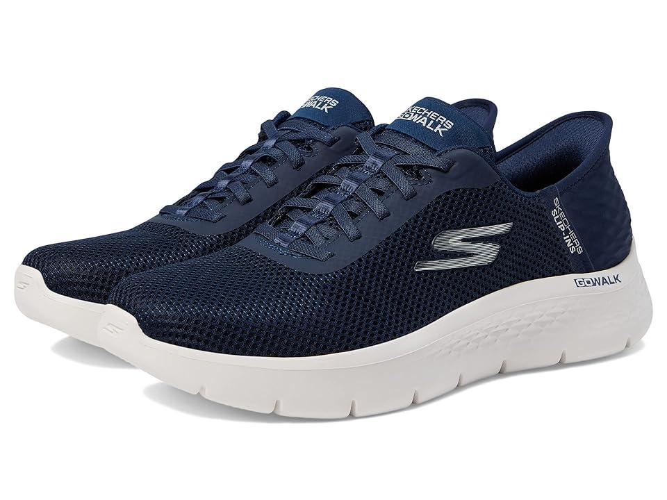 SKECHERS Performance Go Walk Flex Grand Entrance Hands Free Slip-Ins (Navy/White) Women's Shoes Product Image