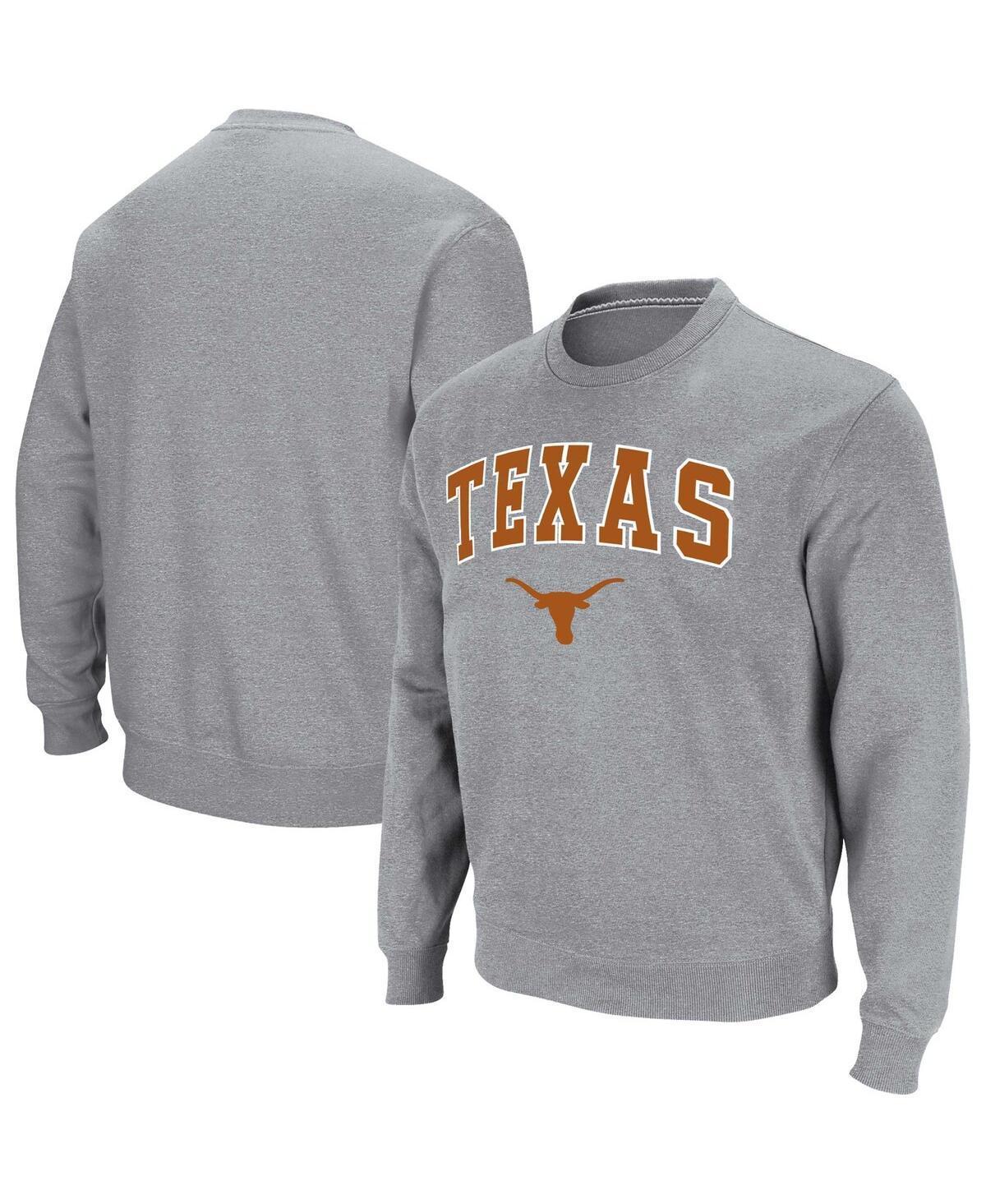 Colosseum Mens Texas Longhorns Arch & Logo Pullover Sweatshirt Product Image