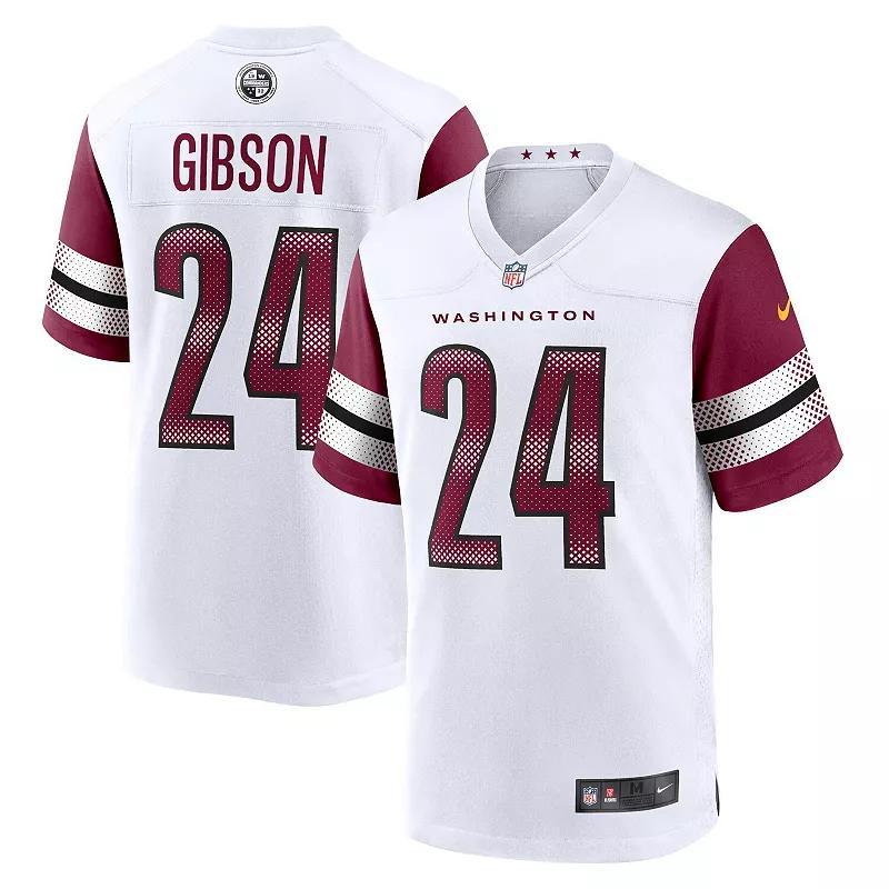 Mens Nike Antonio Gibson White Washington Commanders Game Jersey Product Image