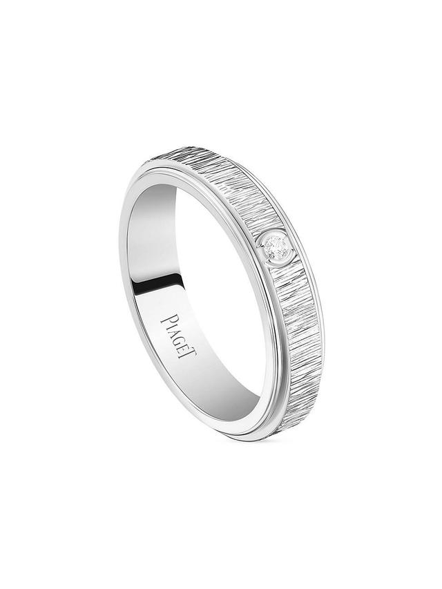 Womens Possession 18K White Gold & 0.02 TCW Diamond Band Product Image