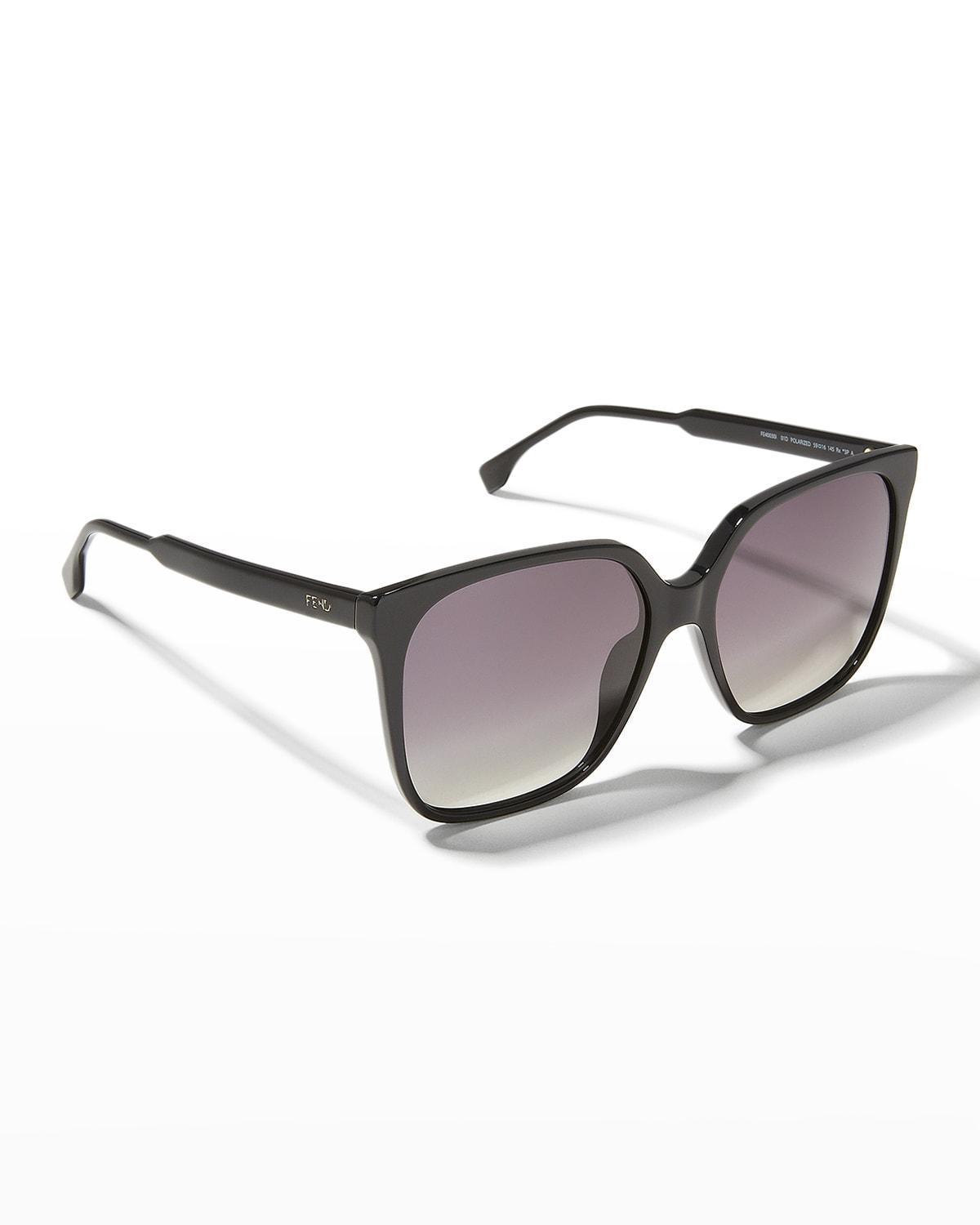 The Fendi Fine 59mm Geometric Sunglasses Product Image