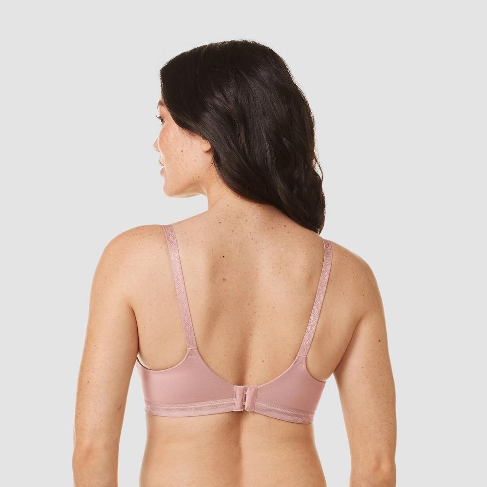 Simply Perfect by Warner's Women's Supersoft Wirefree Bra - Mauve 34A Product Image