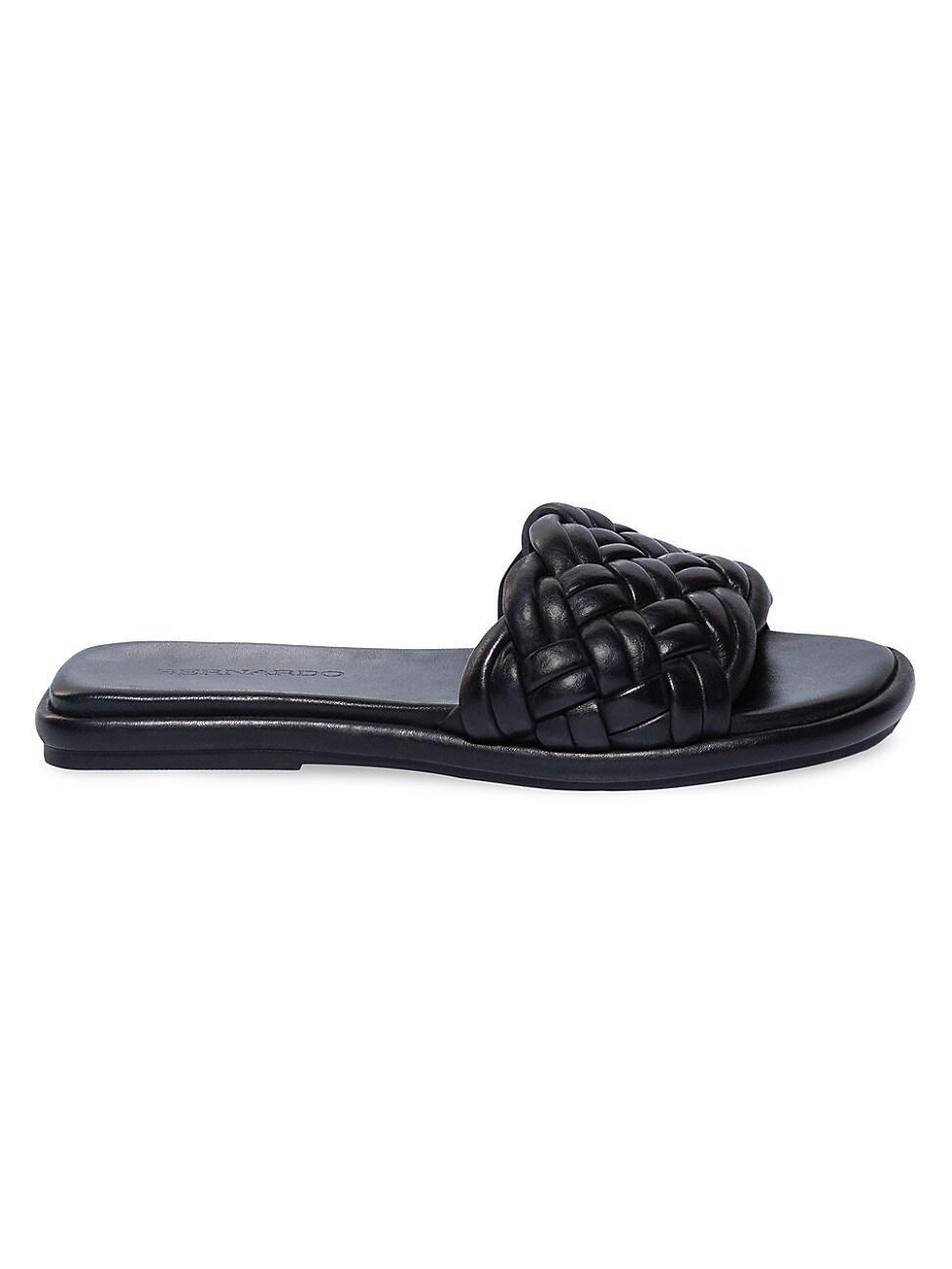 Womens Troy Leather Woven Sandals Product Image