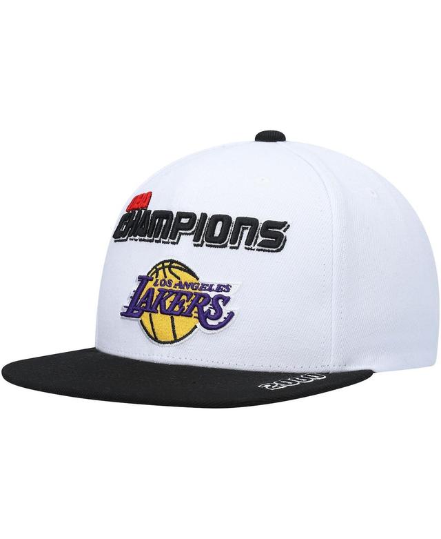 Mens Mitchell & Ness /Black Los Angeles Lakers 2000 NBA Finals Champions Snapback Hat Product Image