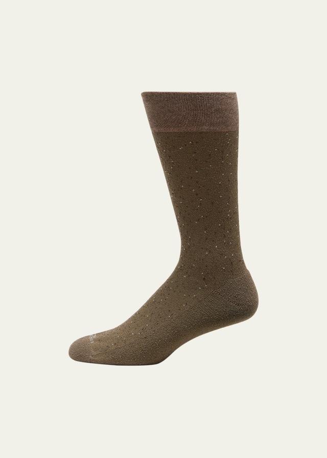 Mens Tweed Mid-Calf Socks Product Image