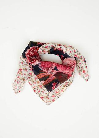 Chelsea Scarf in Navy Floral Product Image