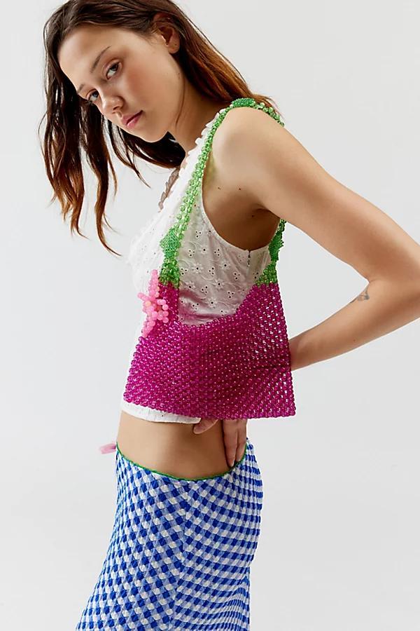 Kimchi Blue Flower Beaded Shoulder Bag Womens at Urban Outfitters Product Image