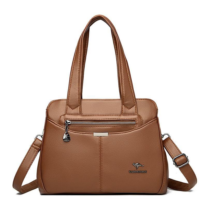 Faux Leather Tote Bag product image