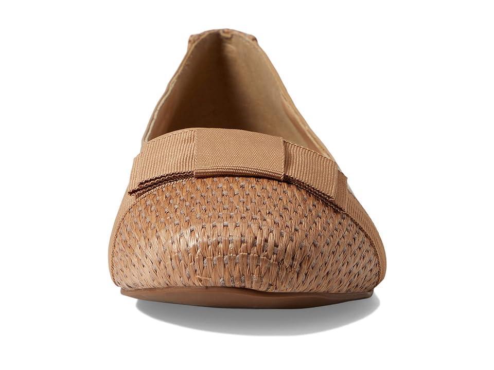 French Sole Layla (Beige Nappa/Raffia) Women's Shoes Product Image