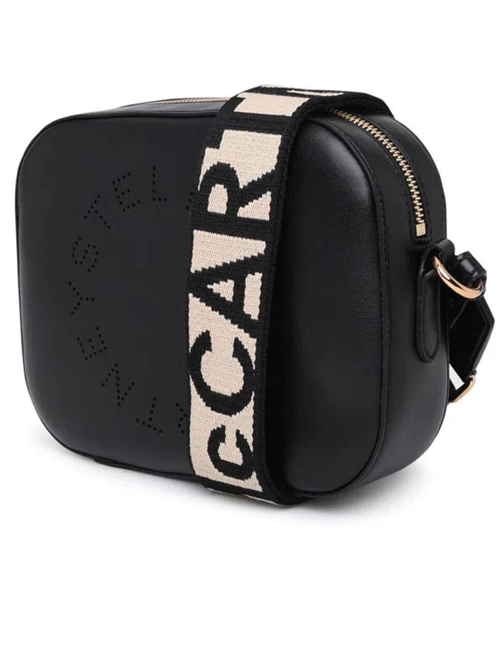 STELLA MCCARTNEY Polyurethane Mini Star Bag In Black Product Image