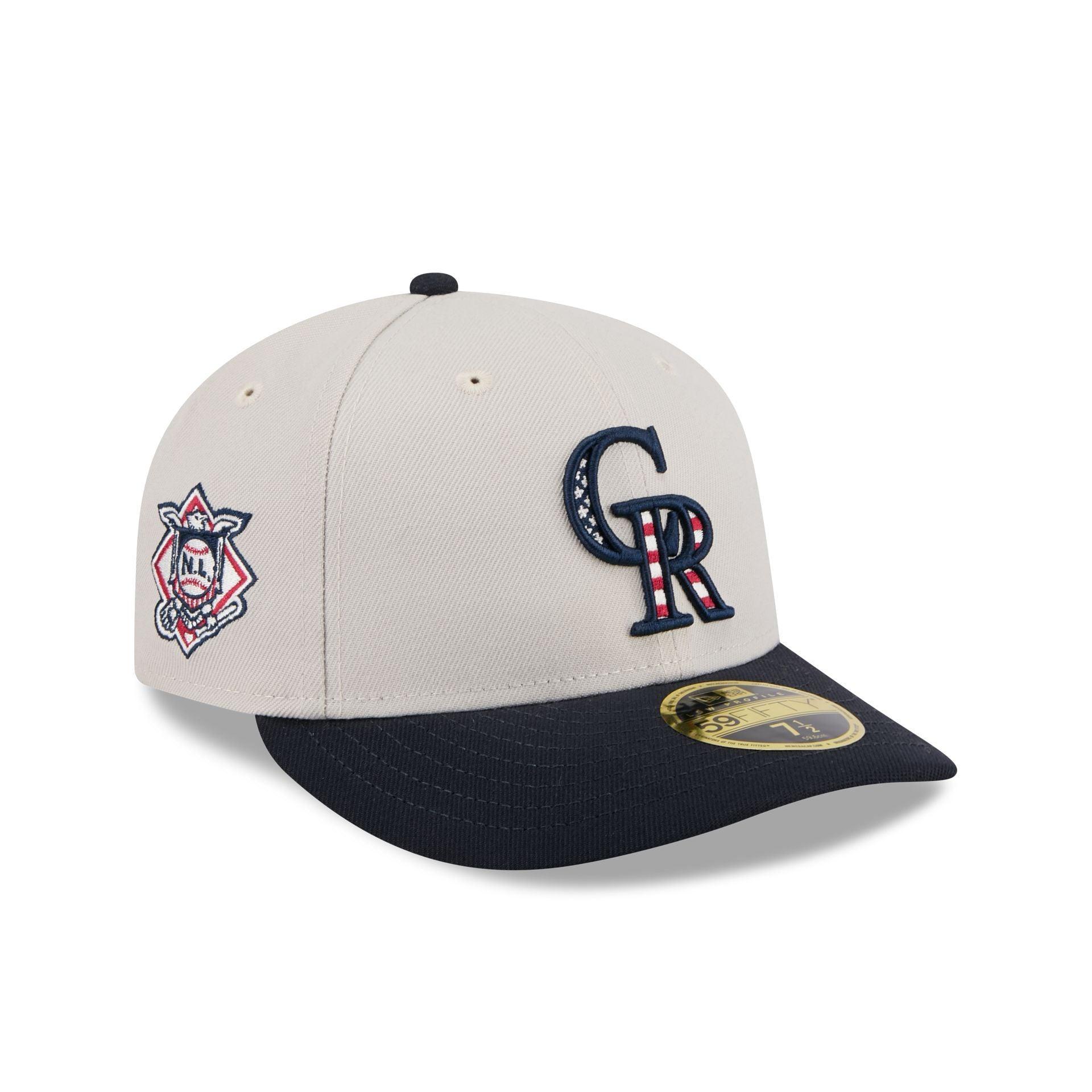 Colorado Rockies Independence Day 2024 Low Profile 59FIFTY Fitted Hat Male Product Image