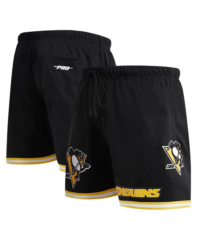 Mens Pro Standard Black Pittsburgh Penguins Classic Mesh Shorts Product Image