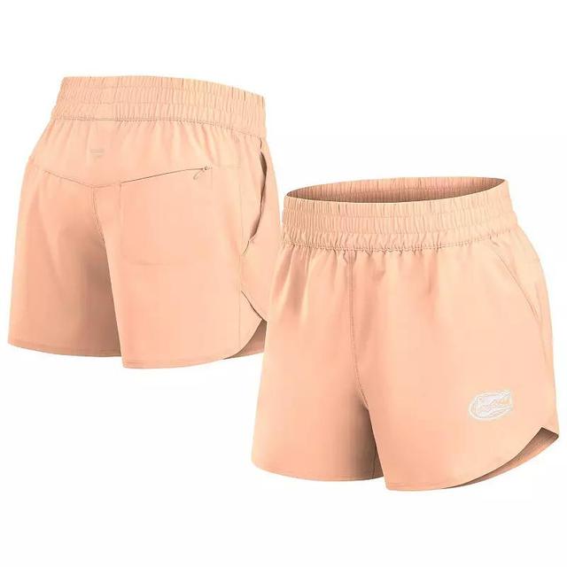 Fanatics Womens Cream Alabama Crimson Tide Studio Woven Vibe Shorts Product Image