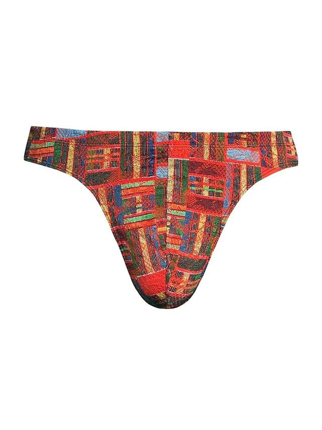 Mens Never Say Never Print Classic G-String Product Image