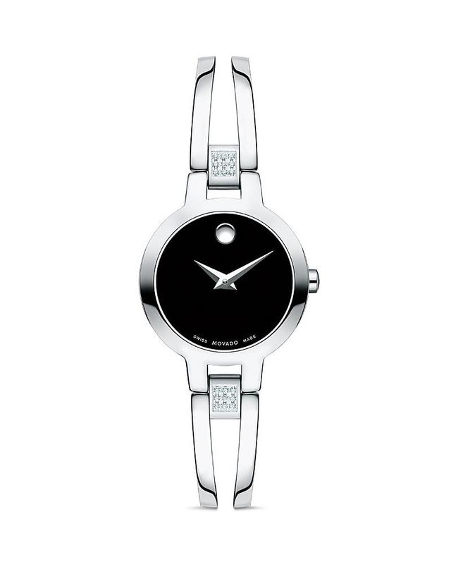 Movado Double Bar Bangle Style Amorosa Watch Product Image