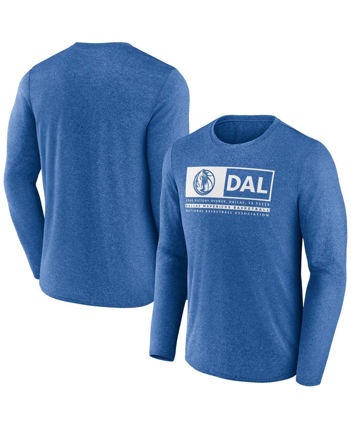 Mens Fanatics Blue Dallas Mavericks Three-Point Play T-shirt Product Image