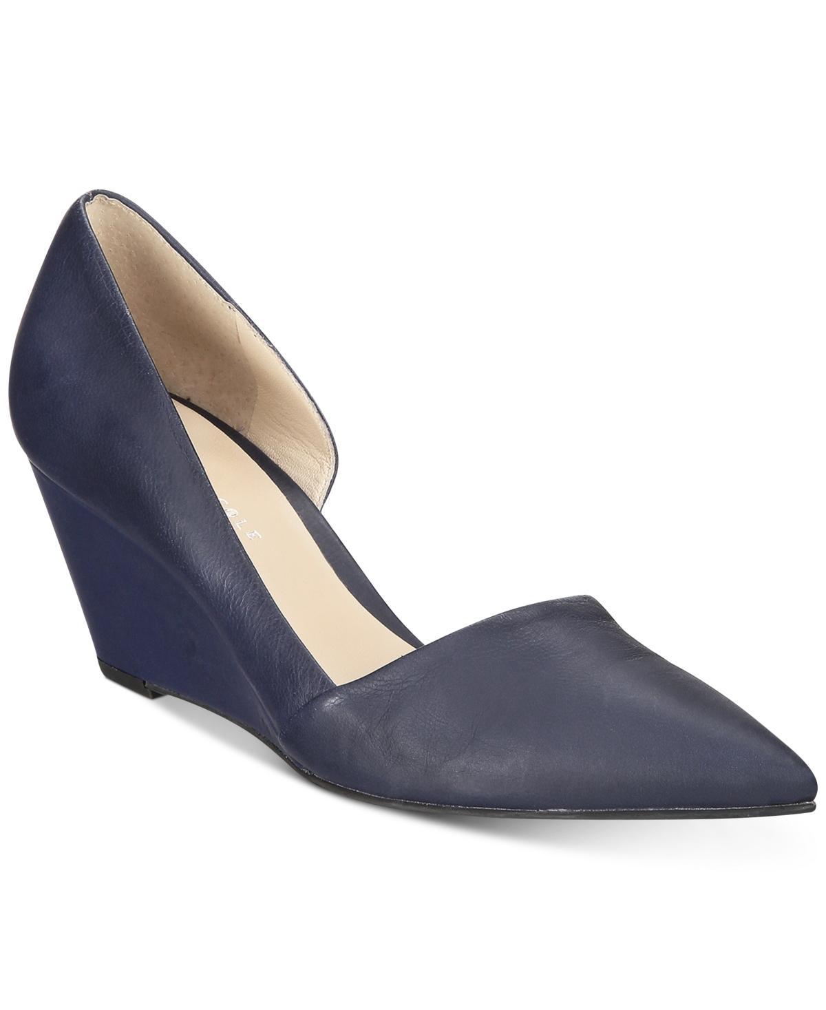 Kenneth Cole New York Ellis Half dOrsay Wedge Pump Product Image