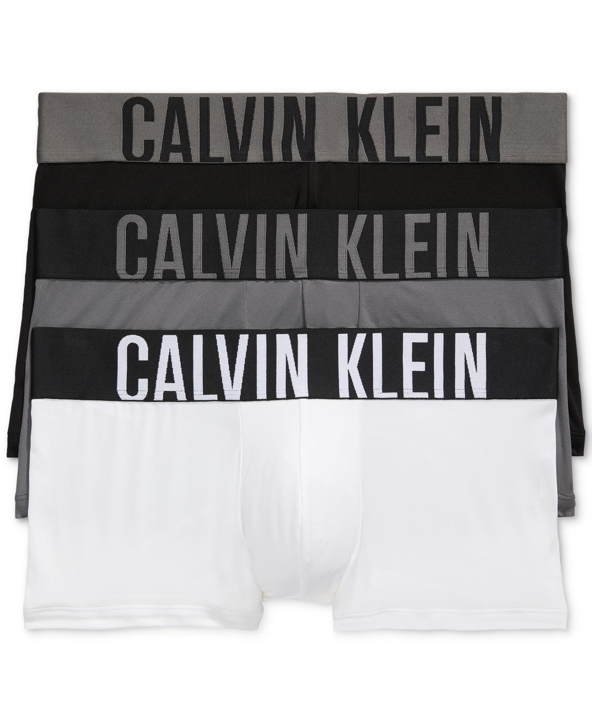 Calvin Klein Mens Intense Power Micro 3-Pack Low Rise Trunk - Multi - M Product Image