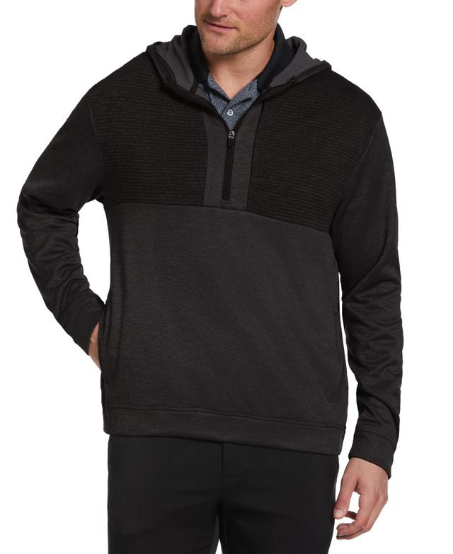 Pga Tour Mens Pro Knit Pullover Quarter-Zip Performance Golf Hoodie Product Image