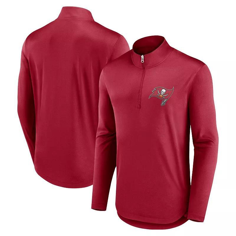 Mens Fanatics Branded Tampa Bay Buccaneers Quarterback Quarter-Zip Top Product Image