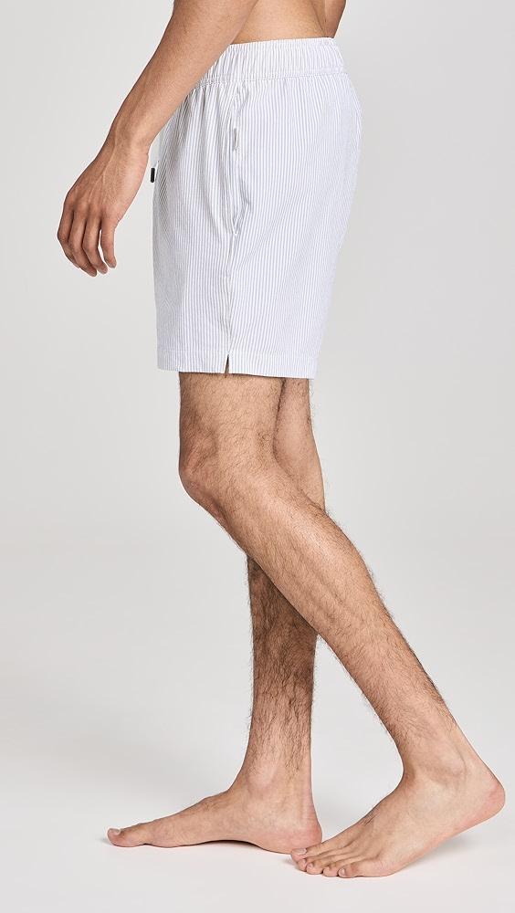 Onia Charles Seersucker Swim Trunks 5" | Shopbop Product Image