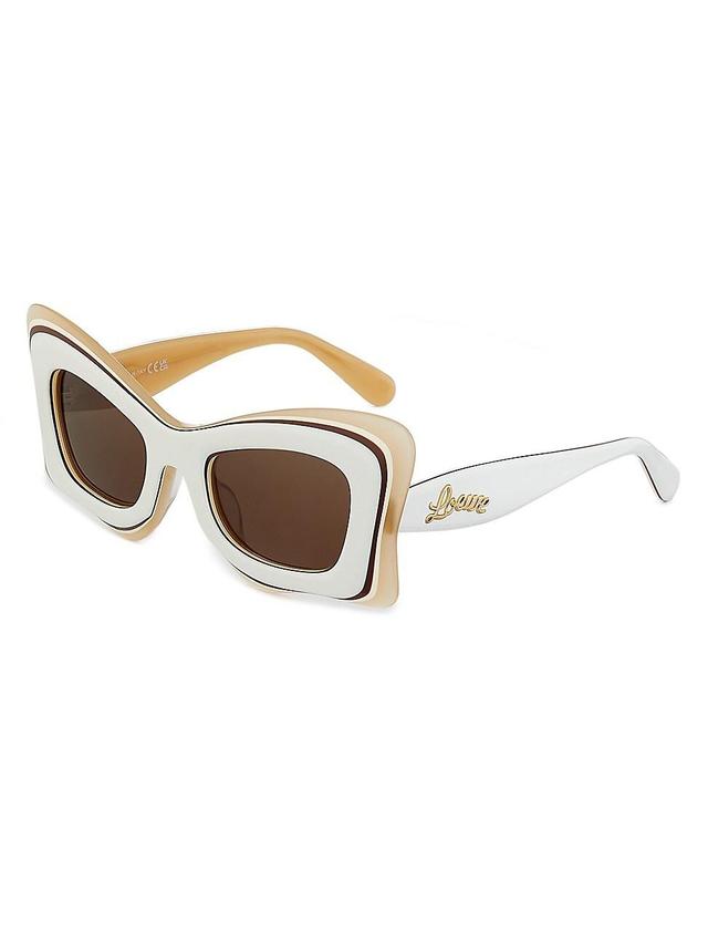 Mens LOEWE x Paulas Ibiza 50MM Butterfly Sunglasses Product Image