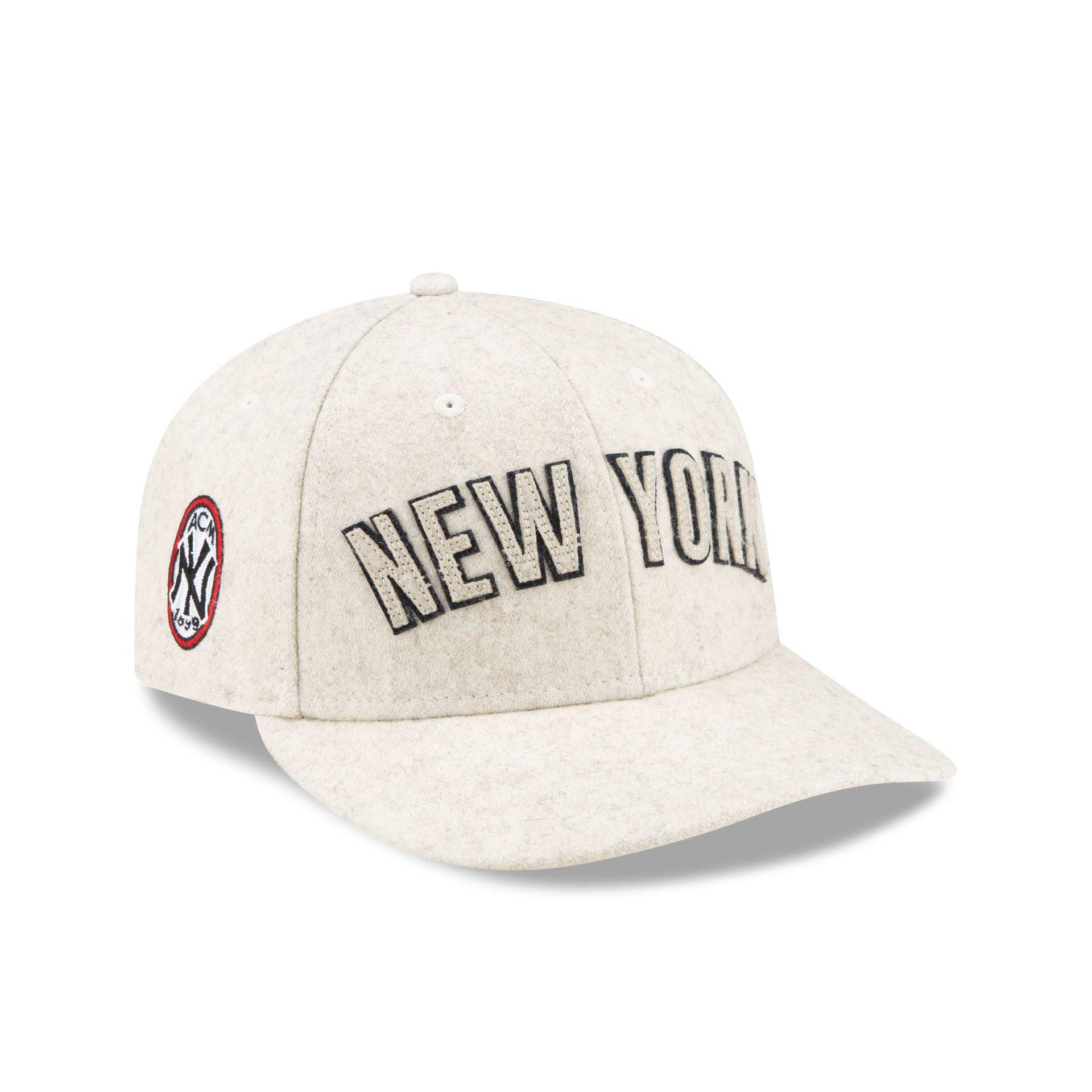 AC Milan x New York Yankees Cream Twill Low Profile 9FIFTY Adjustable Hat Male Product Image