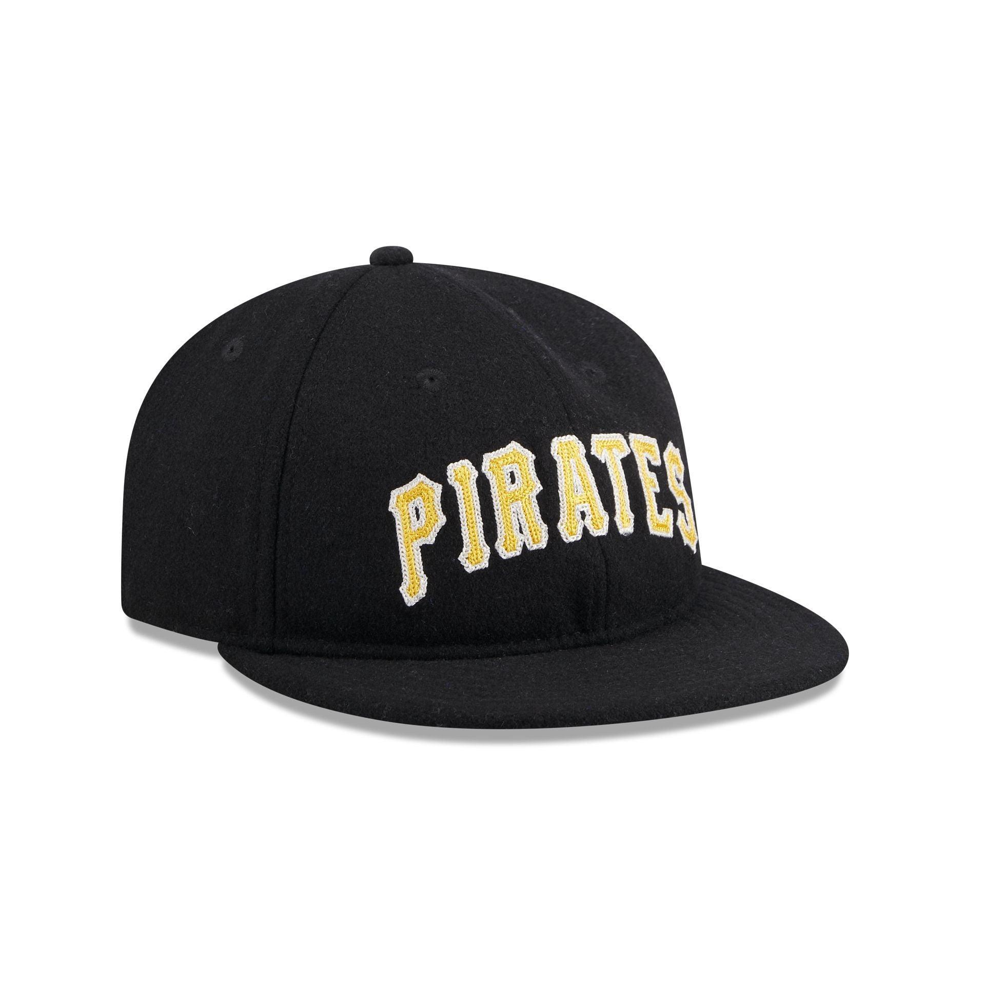 Pittsburgh Pirates Melton Wool Retro Crown 9FIFTY Adjustable Hat Male Product Image