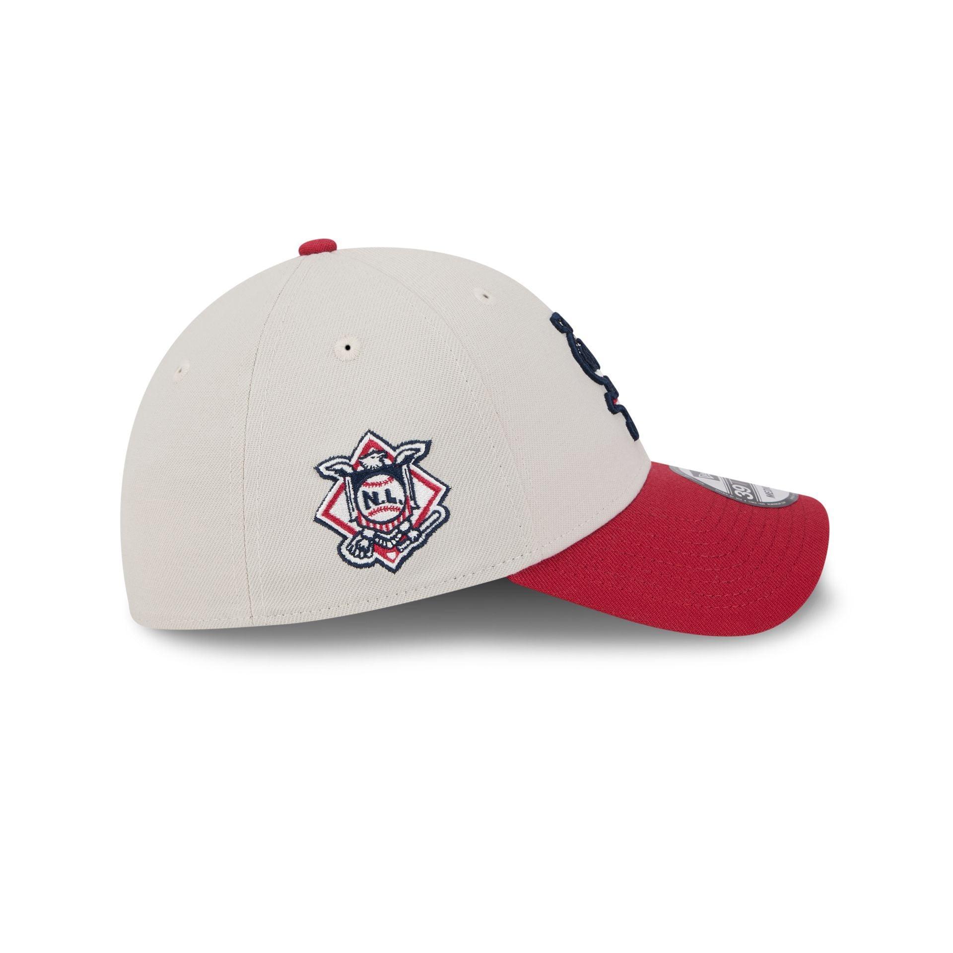 St. Louis Cardinals Independence Day 2024 39THIRTY Stretch Fit Hat Male Product Image