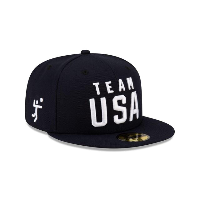 Team USA Surfing Navy 59FIFTY Fitted Hat Male Product Image