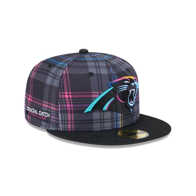 Carolina Panthers 2024 Crucial Catch 59FIFTY Fitted Hat Male Product Image