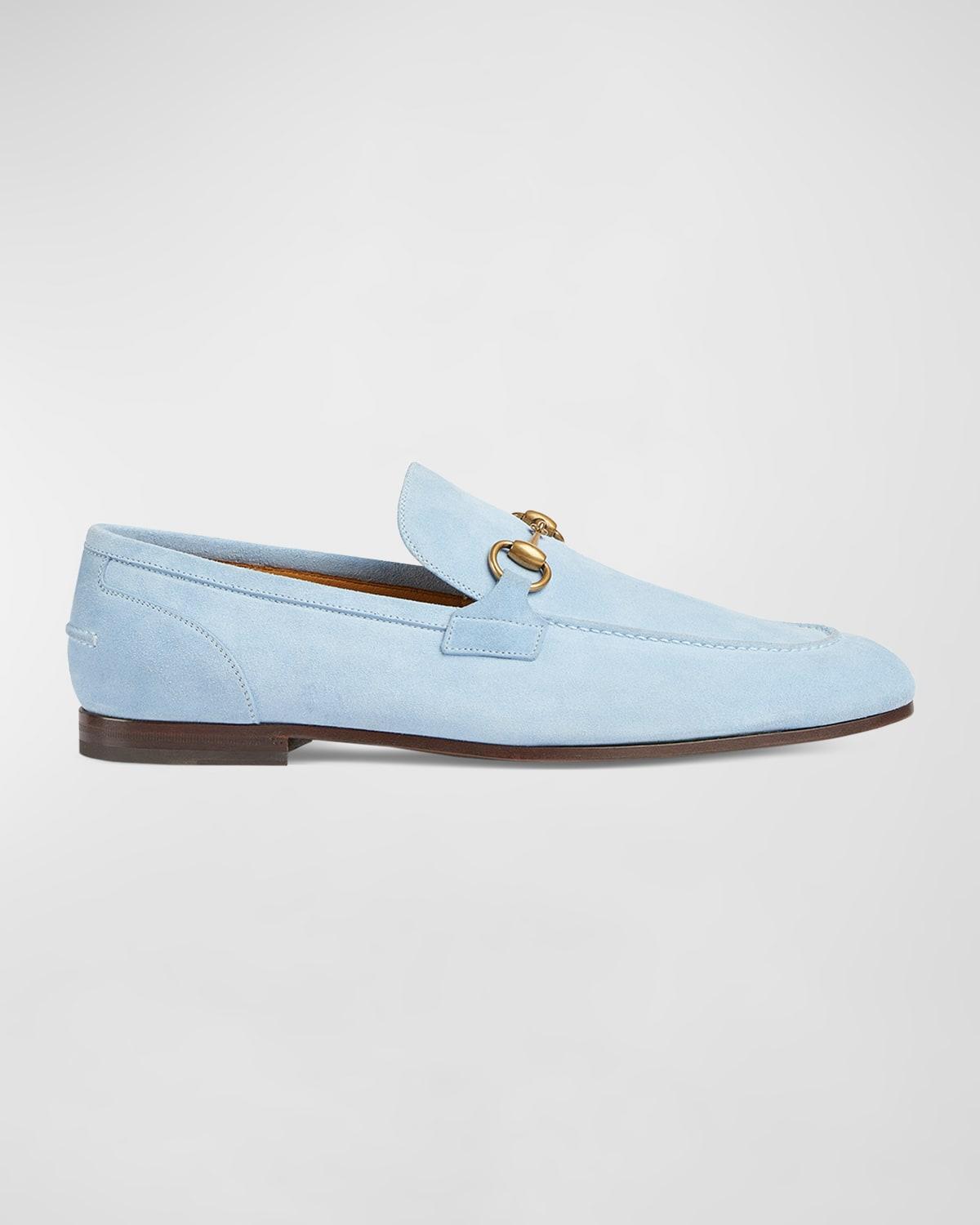 Mens Suede Horsebit Loafers Product Image