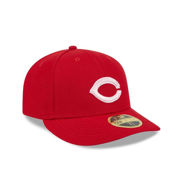 Cincinnati Reds Mother's Day 2024 Low Profile 59FIFTY Fitted Hat Male Product Image