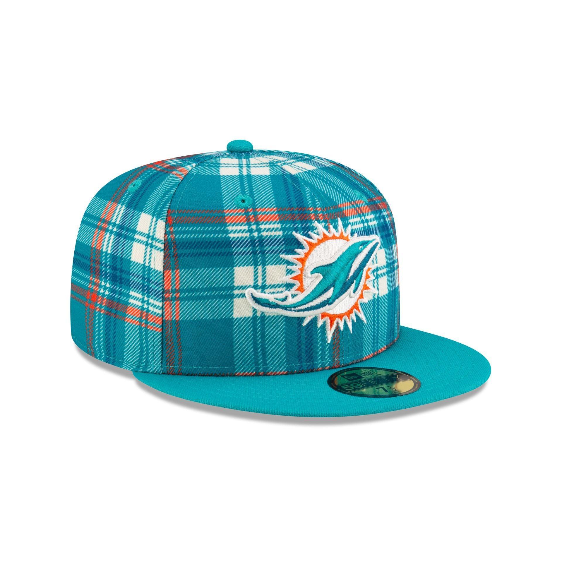 Miami Dolphins 2024 Sideline Statement 59FIFTY Fitted Hat Male Product Image