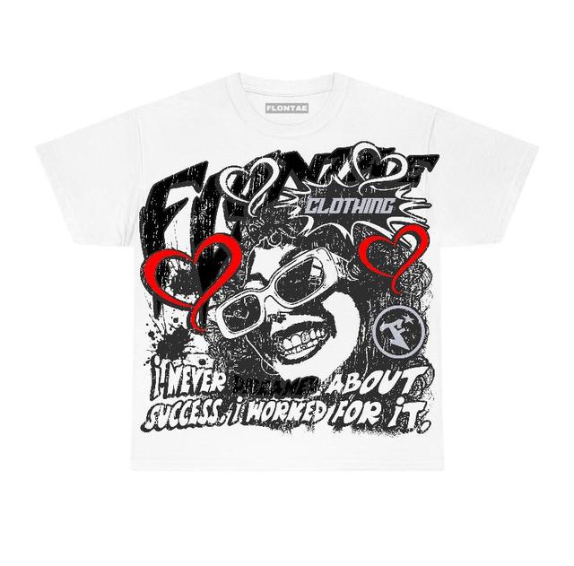 Black Cement 3s Flontae T-Shirt Never Dream Graphic Product Image