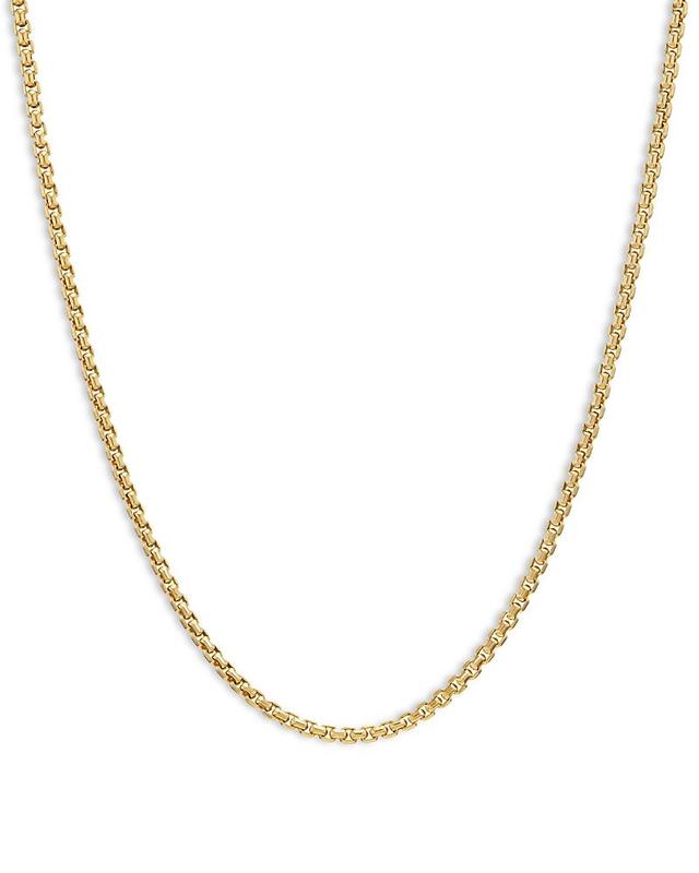 David Yurman 18K Yellow Gold Box Chain Necklace, 16-18 Product Image