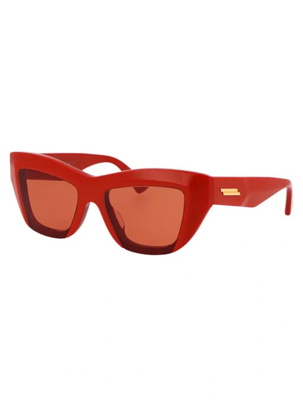 BOTTEGA VENETA Sunglasses In Orange Product Image