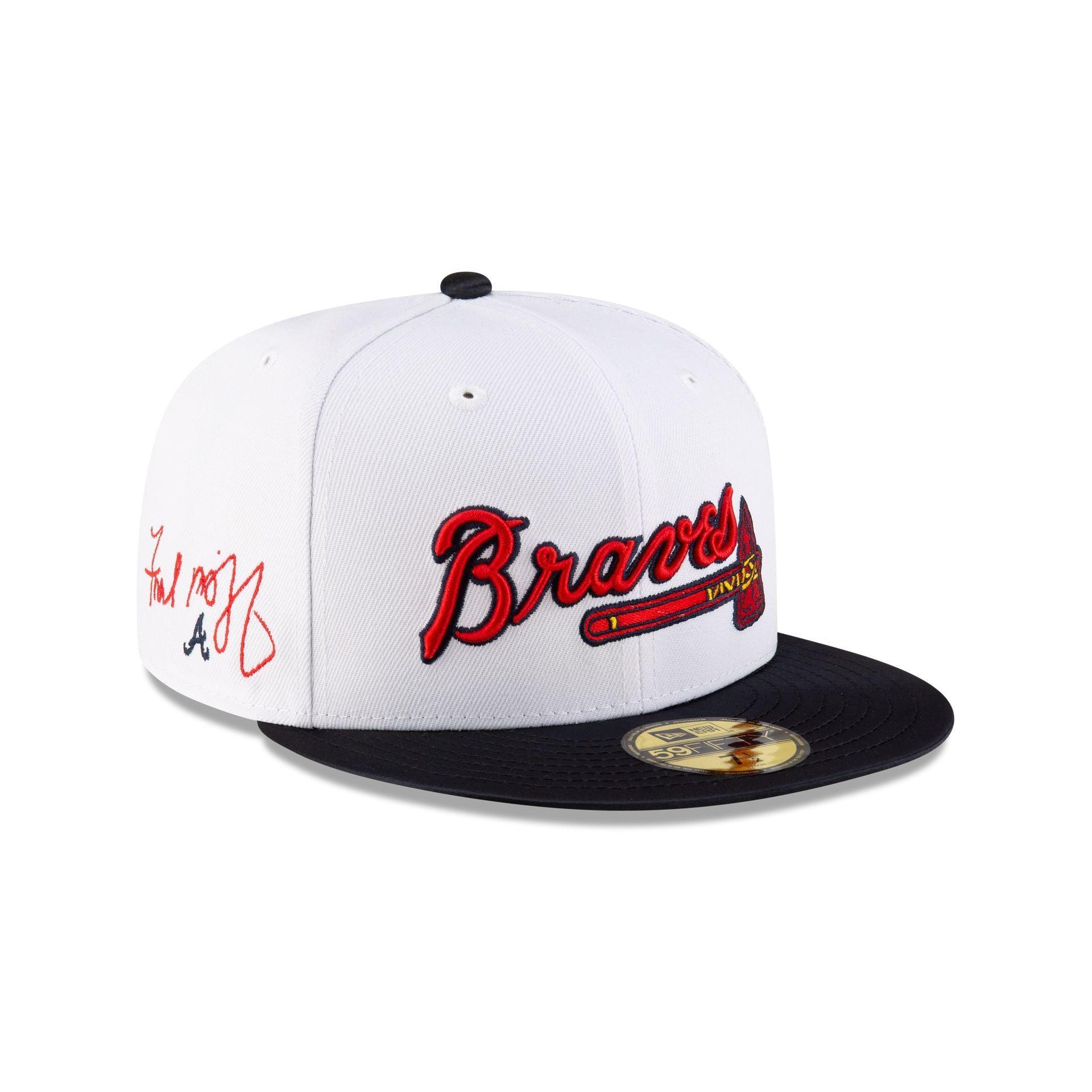 Just Caps Hall of Fame Atlanta Braves 59FIFTY Fitted Hat Male Product Image