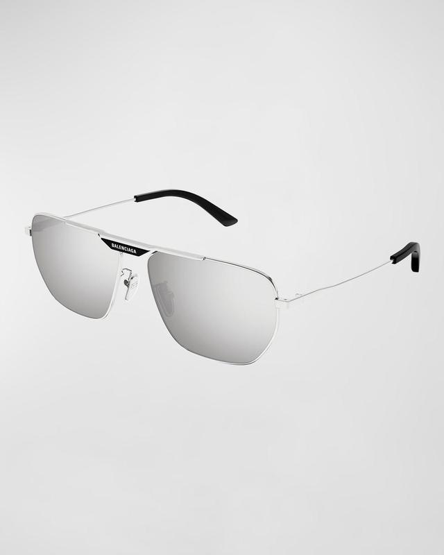 Mens BB0298SM Metal Aviator Sunglasses Product Image