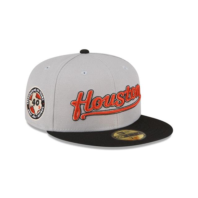 Houston Astros Away 59FIFTY Fitted Hat Male Product Image