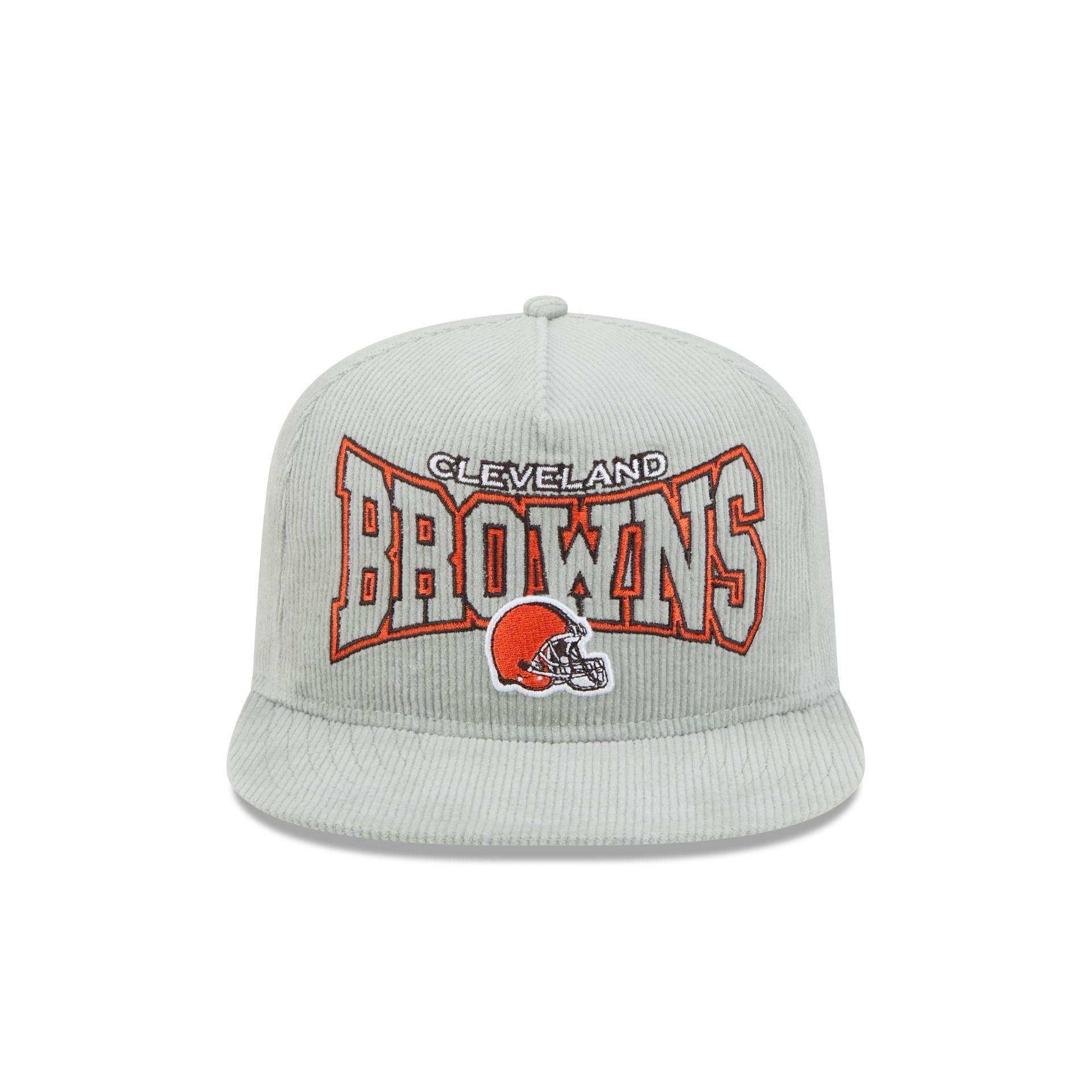 Cleveland Browns Gray Cord Golfer Hat Male Product Image