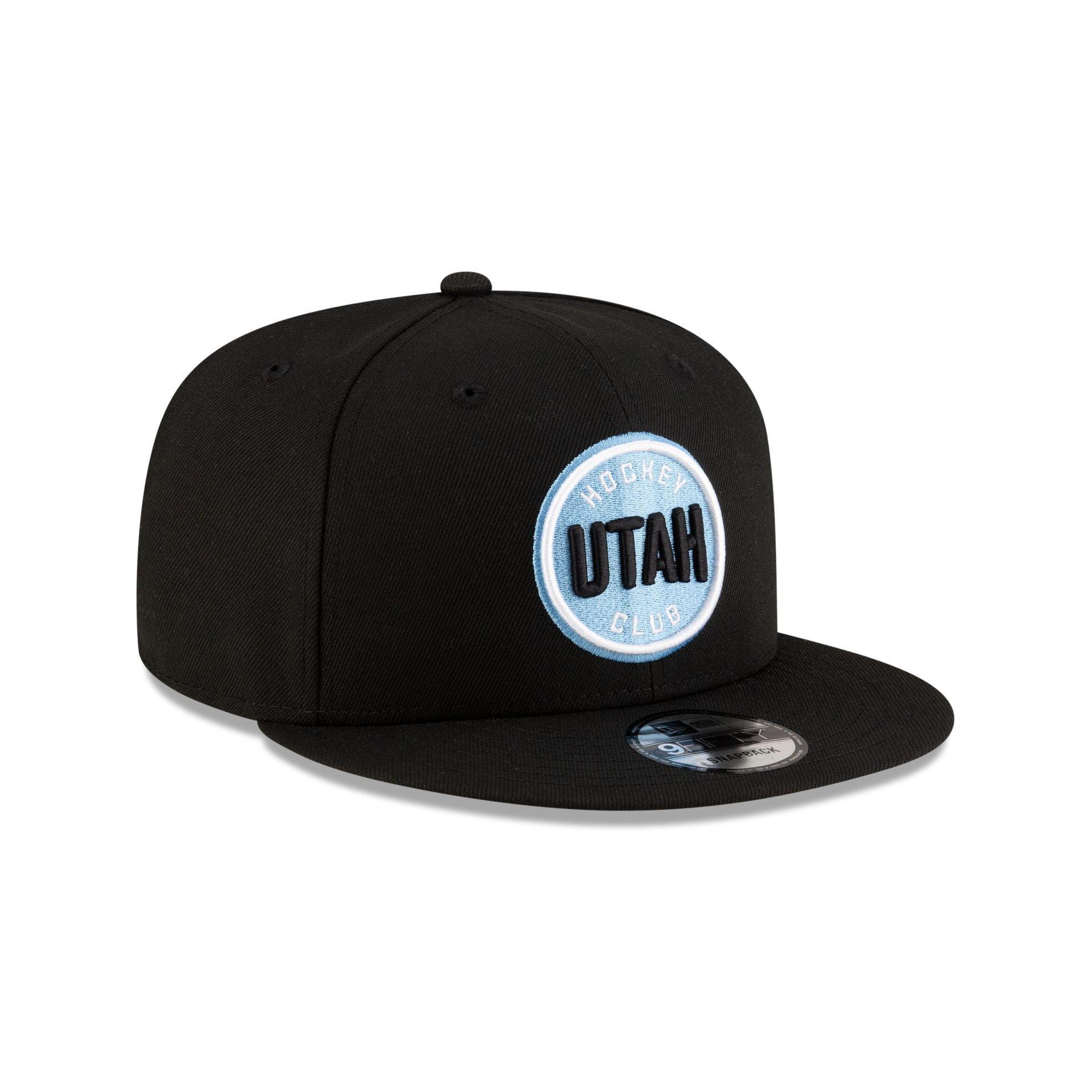 Utah Hockey Club Black 9FIFTY Snapback Hat Male Product Image