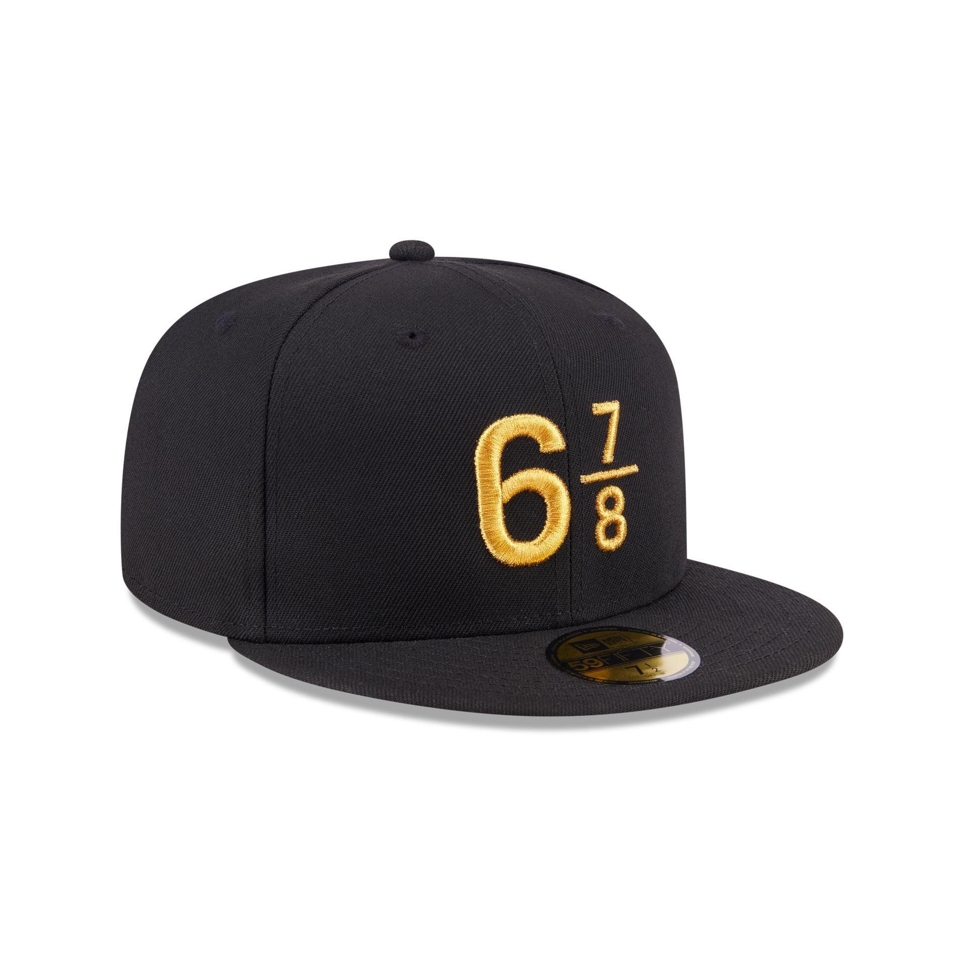 New Era Cap Signature Size 6 7/8 Black 59FIFTY Fitted Hat Male Product Image