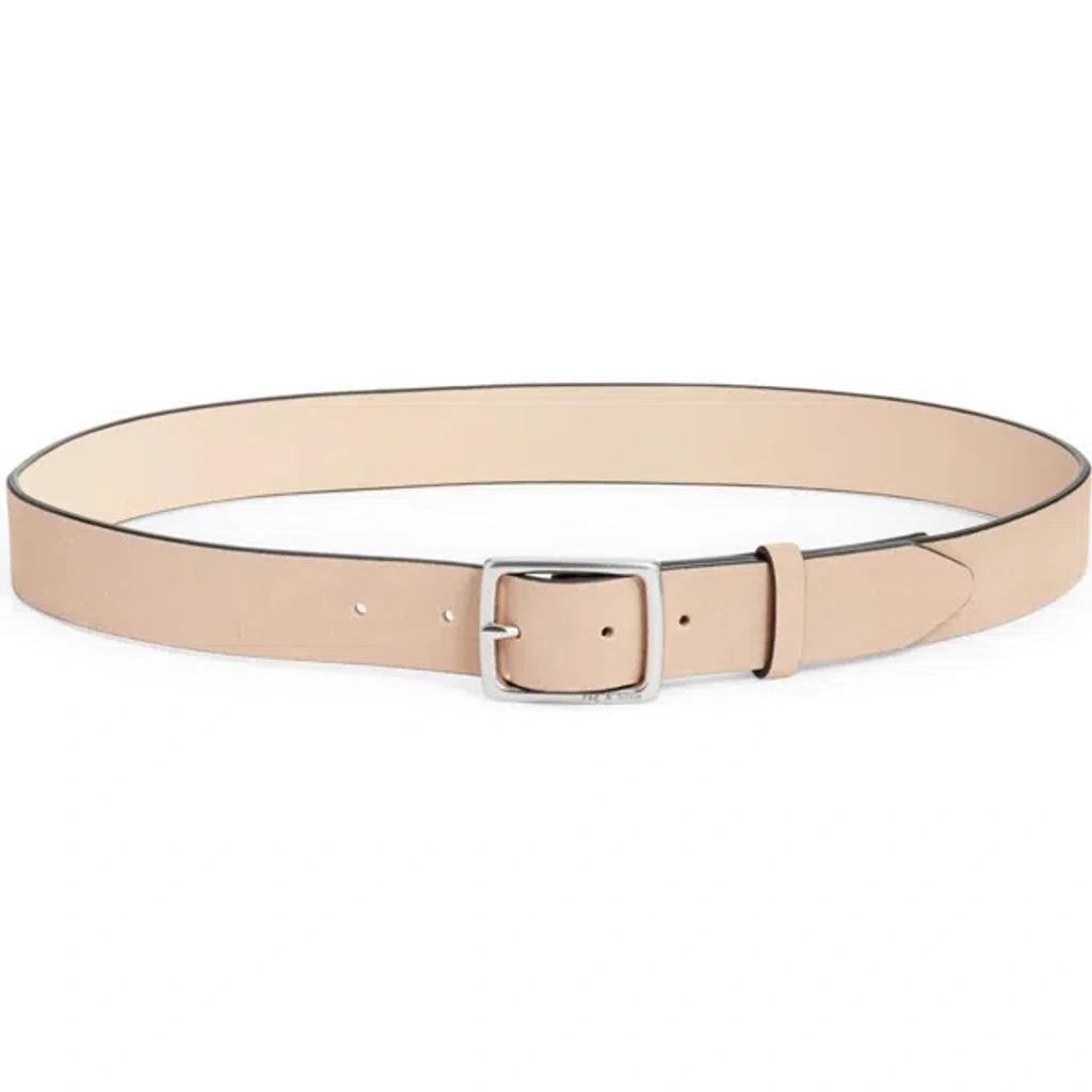 RAG & BONE Boyfriend Belt In Beige Suede Product Image