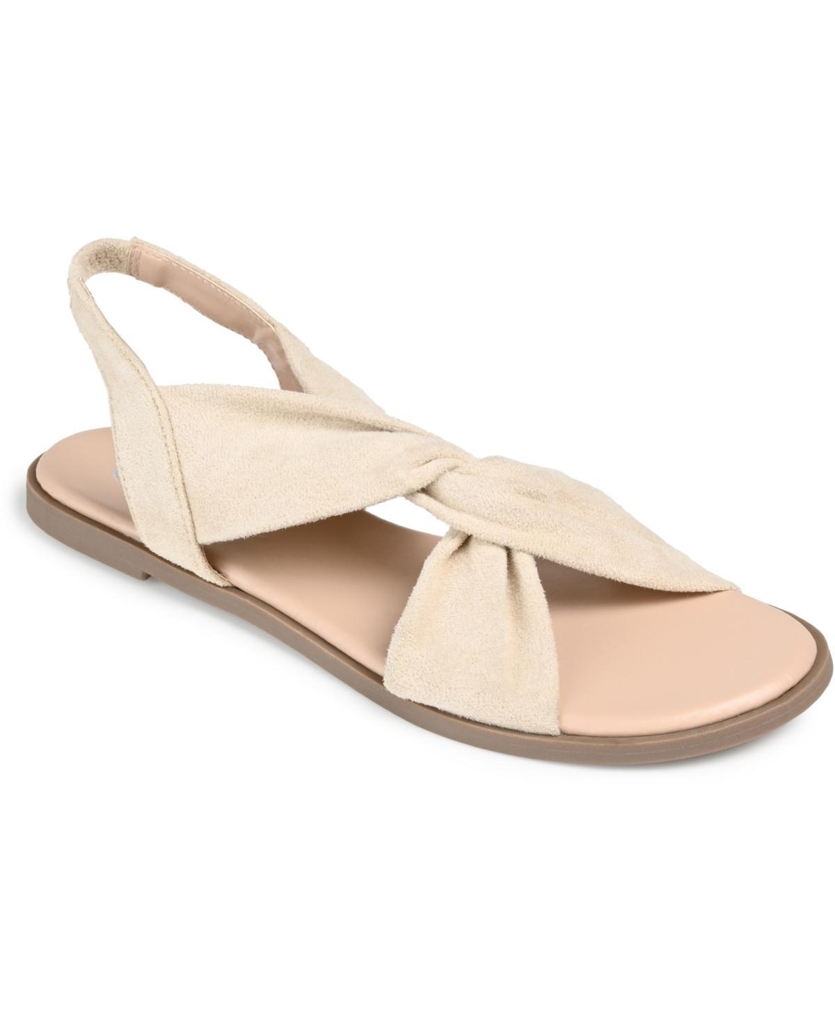 Journee Collection Womens Deleece Crisscross Sandals Product Image