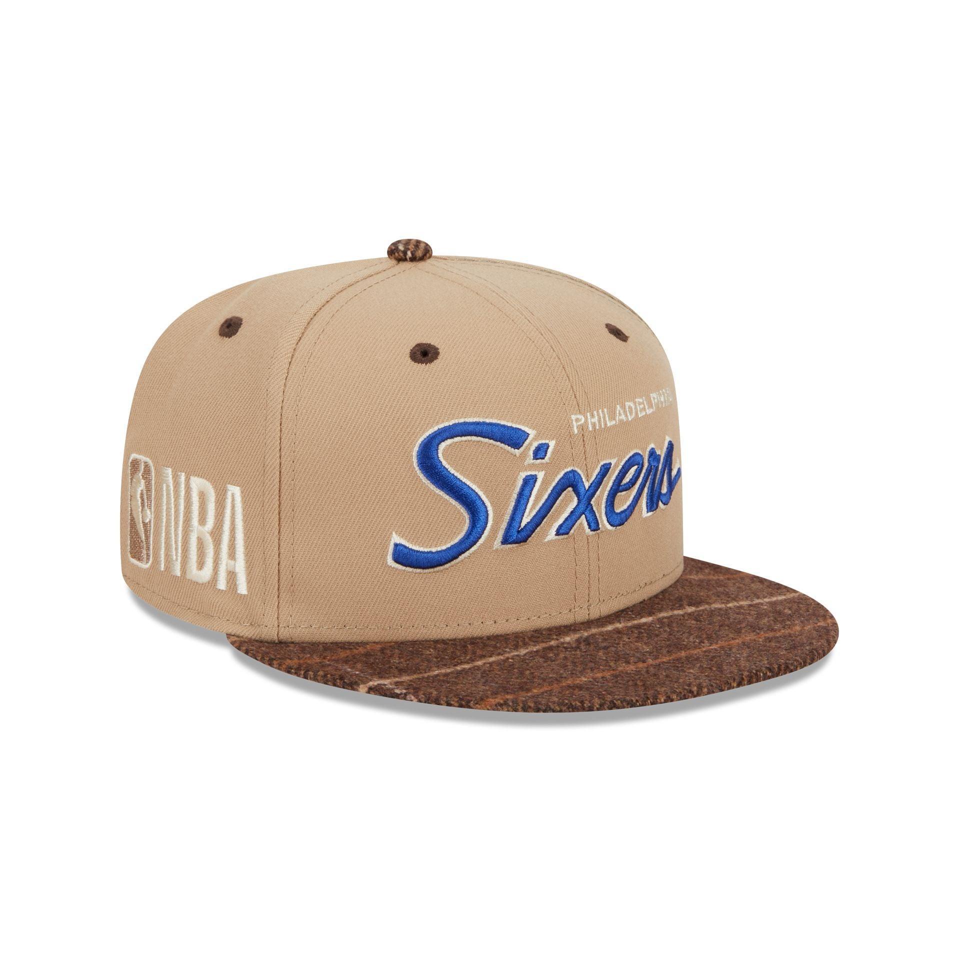 Philadelphia 76ers Traditional Check 9FIFTY Snapback Hat Male Product Image