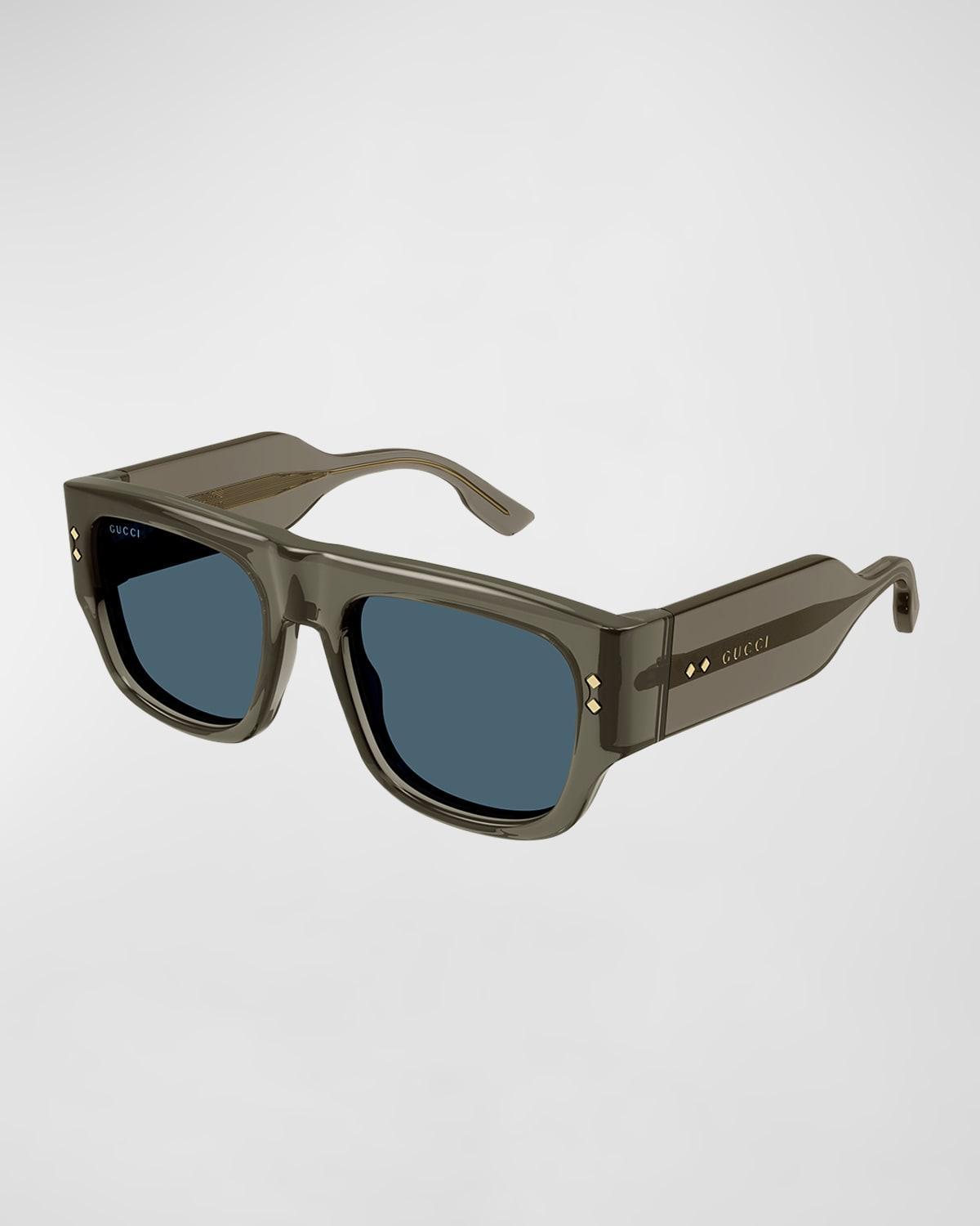 Mens Nouvelle Vague 54MM Square Acetate Sunglasses Product Image