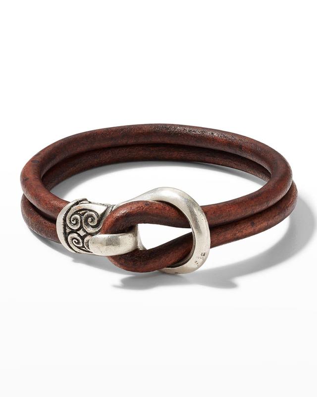 John Varvatos Leather Bracelet Product Image